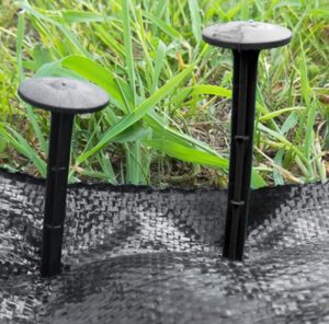 Weed mat plastic nails - Maxigro