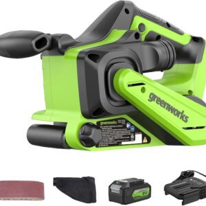 24V GREENWORKS BELT SANDER BRUSHLESS